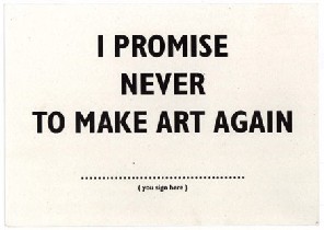 The Art Amnesty (Bob and Roberta Smith/Pierogi2000 Gallery, 2002)