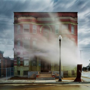 Andrew Moore's The Aurora, Brush Park Neighborhood (Queens Museum of Art, 2008)