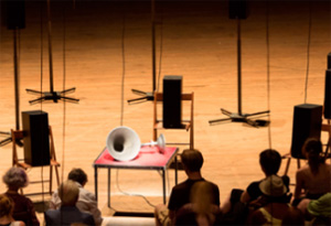 Janet Cardiff and George Bures Miller's The Murder of Crows (Park Avenue Armory/Thyssen Collection, 2008)