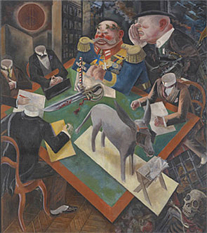 George Grosz's Eclipse of the Sun (Heckscher Museum of Art, 1926)