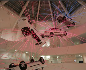 Cai Guo-Qiang's Inopportune (Seattle Art Museum, photo by David Heald, 2006)