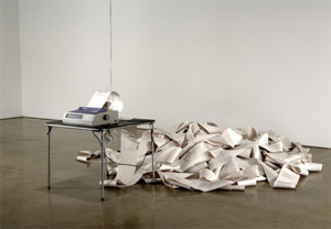 Hans Haacke's News (New Museum, 1969/2008)