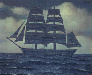 Rene Magritte's The Seducer (Virginia Museum of Fine Arts, 1950)