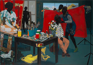 Kerry James Marshall's Untitled (Studio) (Metropolitan Museum of Art, 2014)