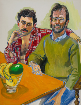 Alice Neel's Geoffrey Hendricks and Brian (San Francisco Museum of Modern Art, 1978)