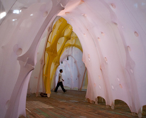 Ernesto Neto's anthropodino (Park Avenue Armory, 2009)