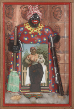 Betye Saar's The Liberation of Aunt Jemima (Berkeley Art Museum, 1972)