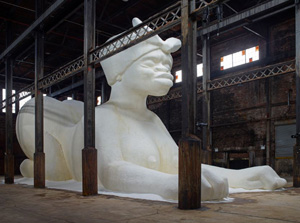 Kara Walker's A Subtlety, or the Marvelous Sugar Baby (Creative Time, 2014)